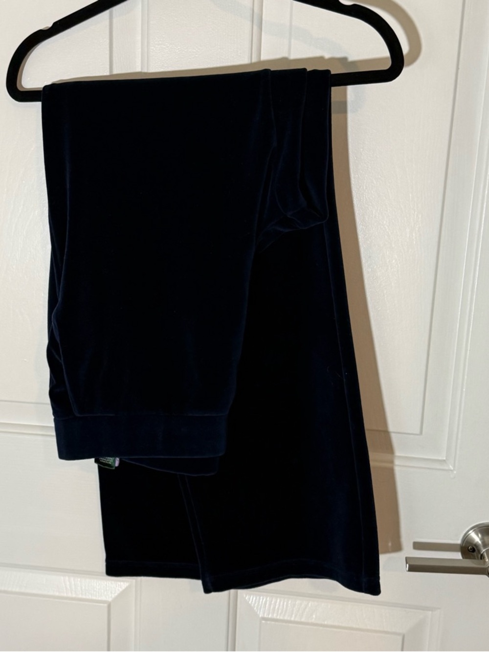 Lauren Ralph Lauren Velvet Pants in Deep Navy
